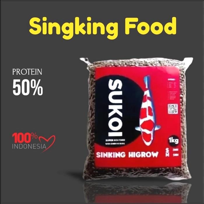 PAKAN IKAN KOI SUKOI SINGKING GROWTH