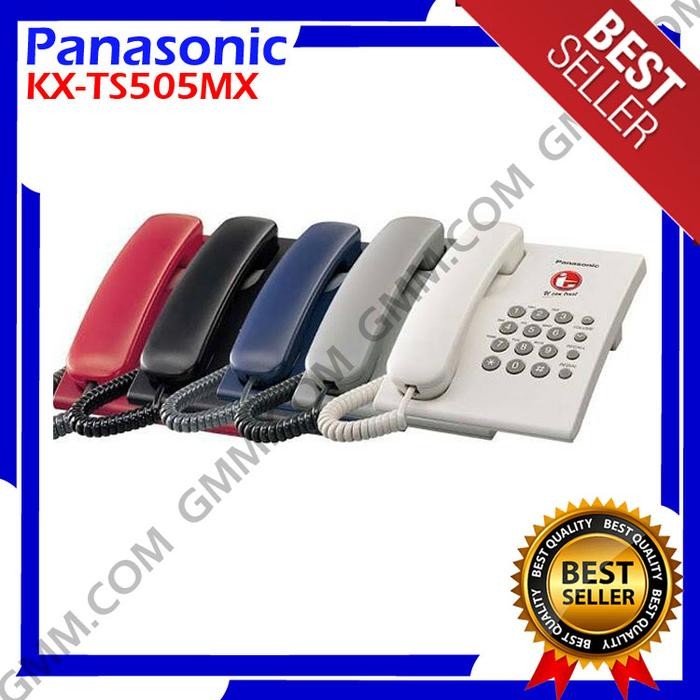 Terbagus Panasonic Kx-Ts505Mx - Pesawat Telepon Panasonic Kx-Ts 505 Mx