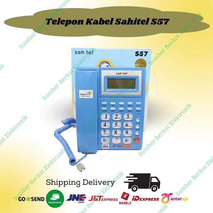 Terlaris Telepon Cable Meja Sahitel S-57 Pesawat Telepon Sahitel