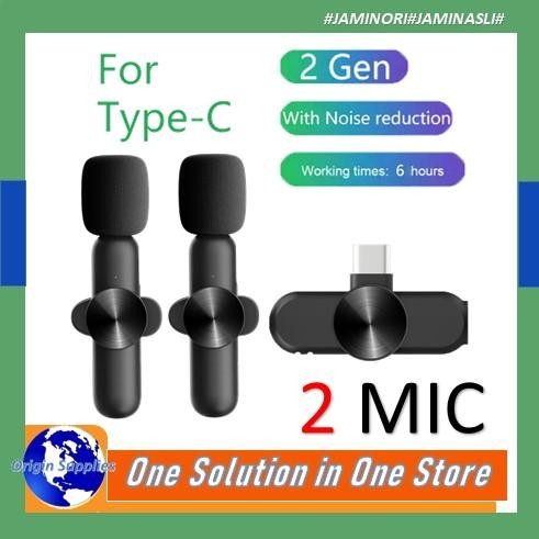 Microphone Wireless UHF DUAL Mic Portable Mic for Iphone and Android