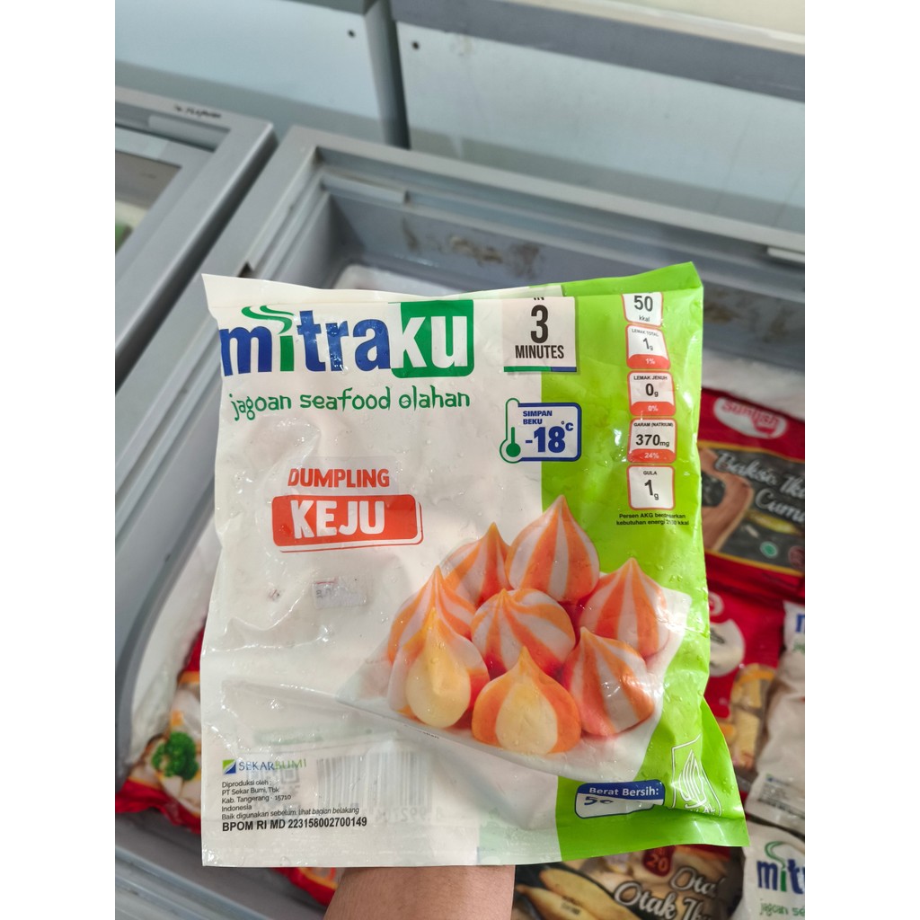

MITRAKU DUMPLING KEJU 500G