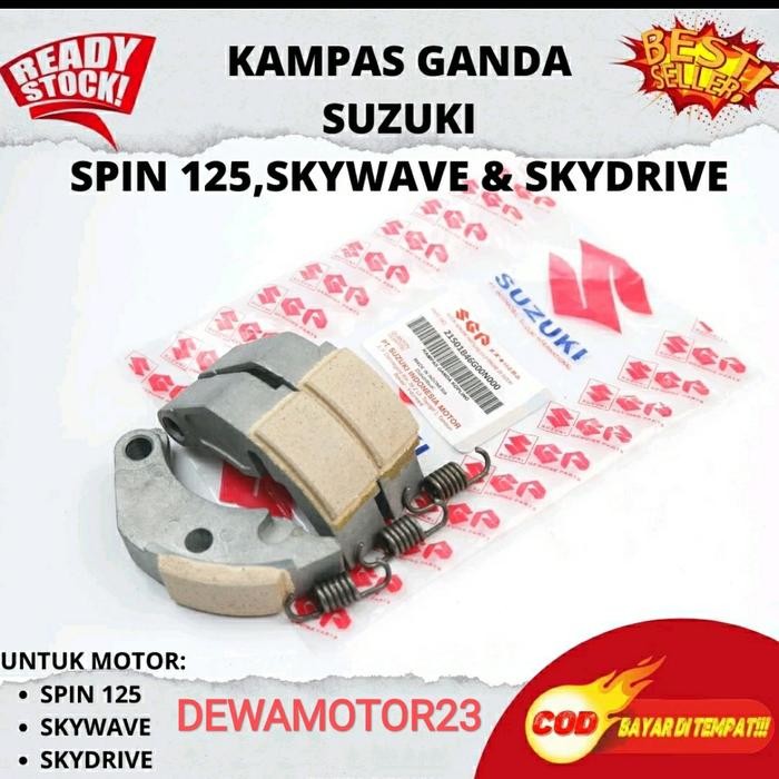 Kampas Ganda Suzuki Spin Skywave Skydrive Hayate