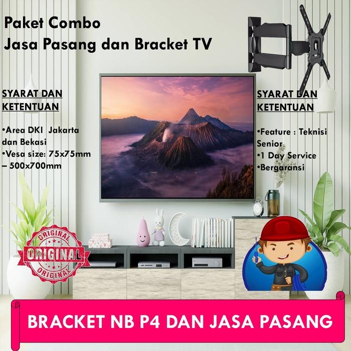 Bagus Bracket Led Tv Plus Pasang 32 Sampai 55 Inch