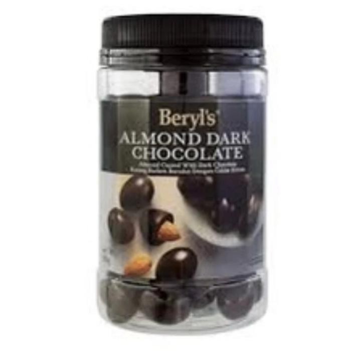 

Beryls Almond Coated With Dark Chocolate Coklat Hitam & Kacang Almond