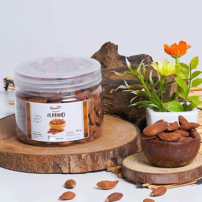 

Himari Snacks Kacang Almond Panggang Tanpa Kulit 275Gr