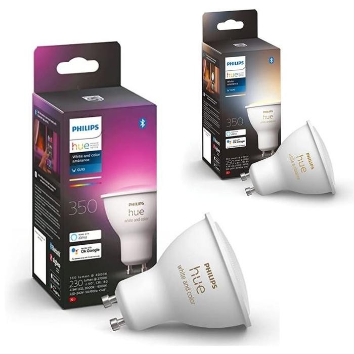 Terlaris Philips Hue Gu10 Smart Spotlight Led With Bluetooth