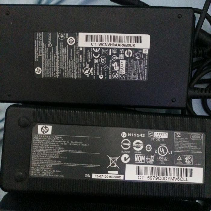 Charger Adaptor Laptop HP Aio All in one Ampere Besar 120w second