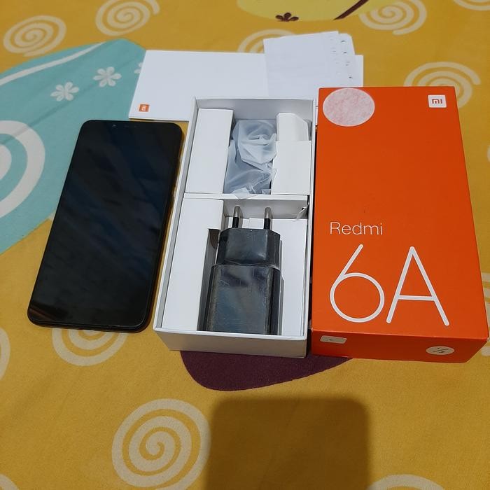 xiaomi redmi 6a ram 2/16 resmi TAM second like new