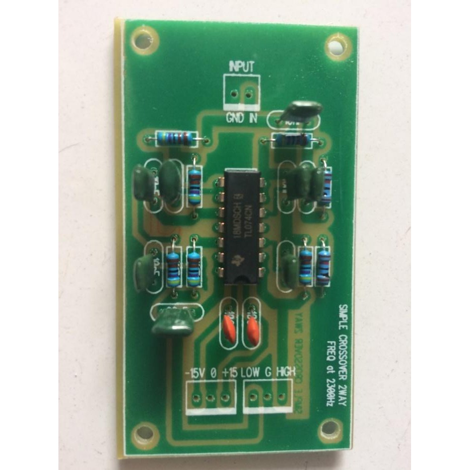 [Allthebest] Kit crossover aktif 2way