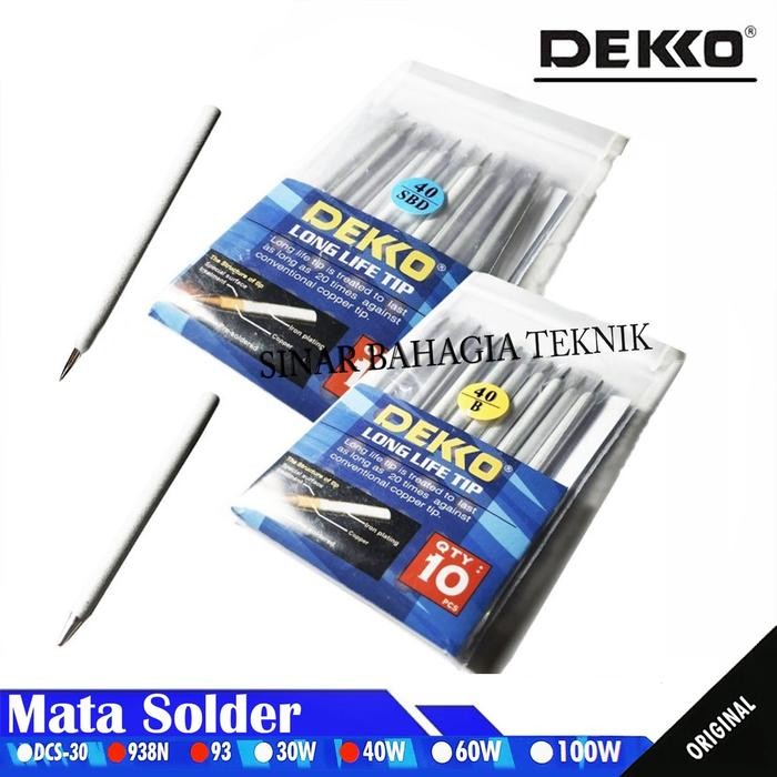[Allthebest] DEKKO MATA SOLDERAN UNTUK 40W 30W 938N 93 - DEKO SOLDER TIP