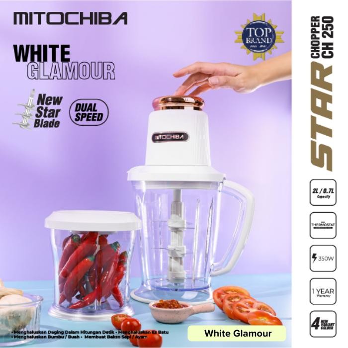 Allthebest Chopper Mitochiba CH 250 Mito Choper CH250 Coper Cooper Copper Blender