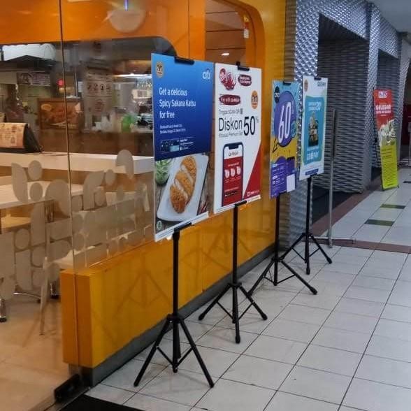 (Allthebest) Tripod Banner Standing / Stand Green Screen Background Foto Studio