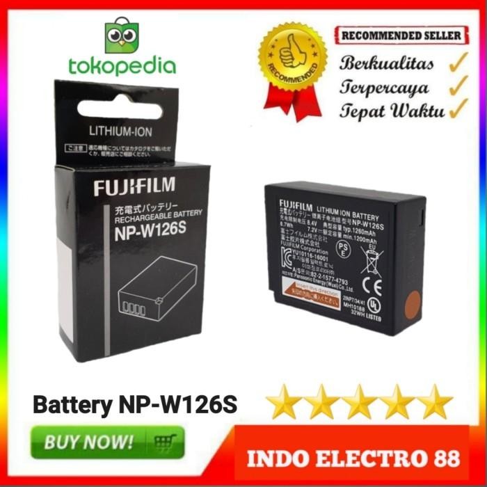 (Allthebest) Battery FujiFilm NP-W126S Baterai FUJI XT100 XA2 XA3 XA5 XT10 XT20