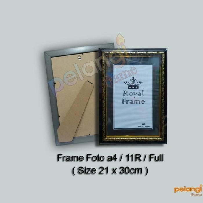 Executive bingkai foto / figura 11R / A4 gold ukir