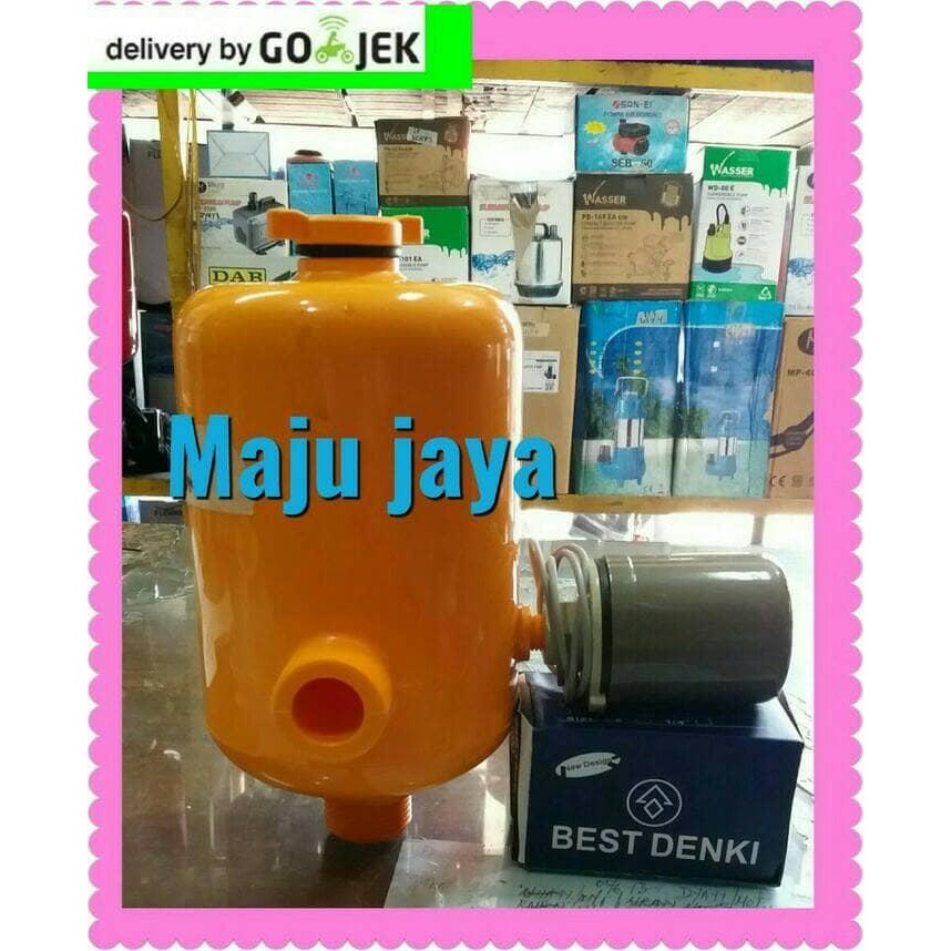 Tangki tabung Otomatis pompa air semi jet shimizu ps 108 wasser 120