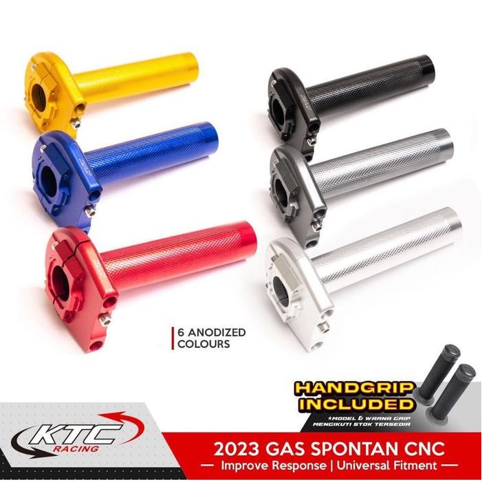 NEW 2023 GAS SPONTAN KTC RACING UNIVERSAL 2 KABEL NMAX AEROX PCX DLL
