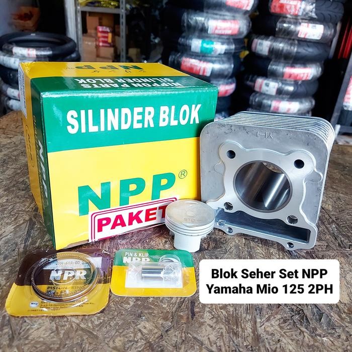 Blok Block Seher Set Piston Kit Mio M3 Soul Gt Fino Xride 125 2PH NPP