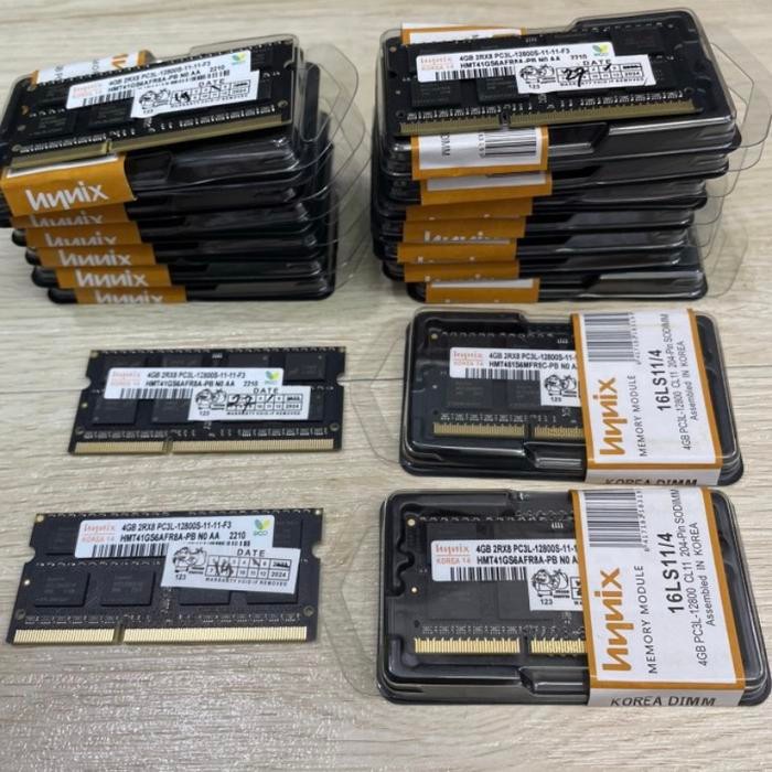 MEMORY RAM LAPTOP DDR3 Pc3L 12800s 8 GB DDR3 Pc3L 12800s 4 GB BAGUS