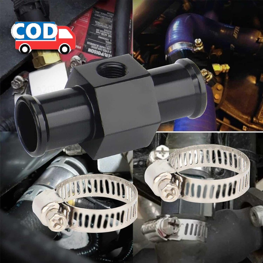 Konektor Selang Radiator Motor Sensor Suhu Thermometer Penyambung Universal