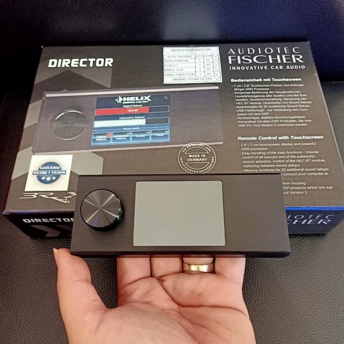 Director HELIX DSP PRO touchscreen original resmi