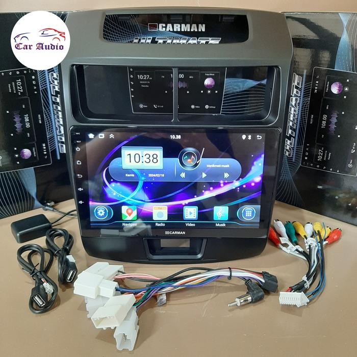 Frame Head Unit 9 in Avanza All New Head Unit Android All New Avanza