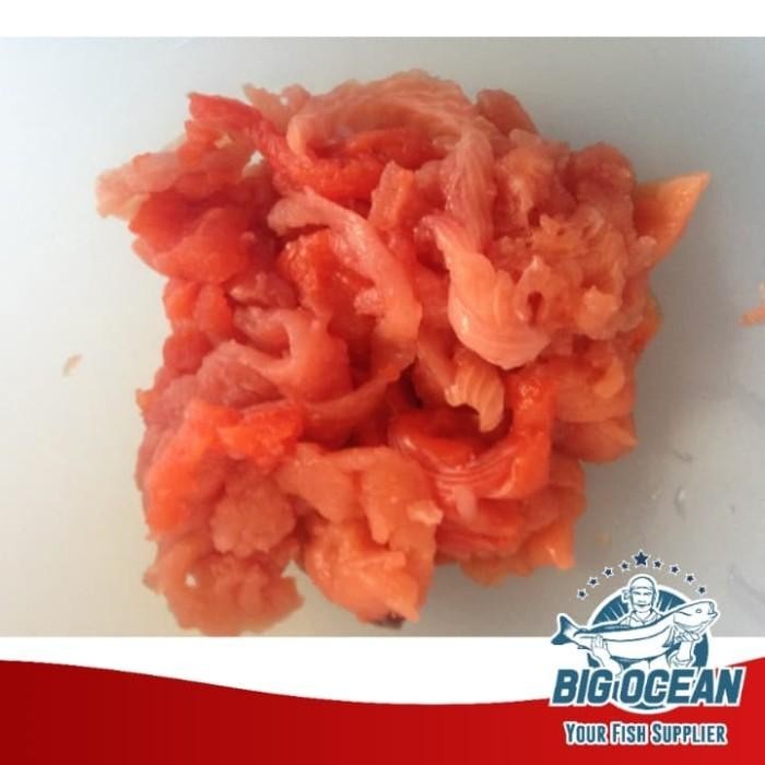 

Ikan Salmon Minced/ Cacah Scrape Salmon Grade A