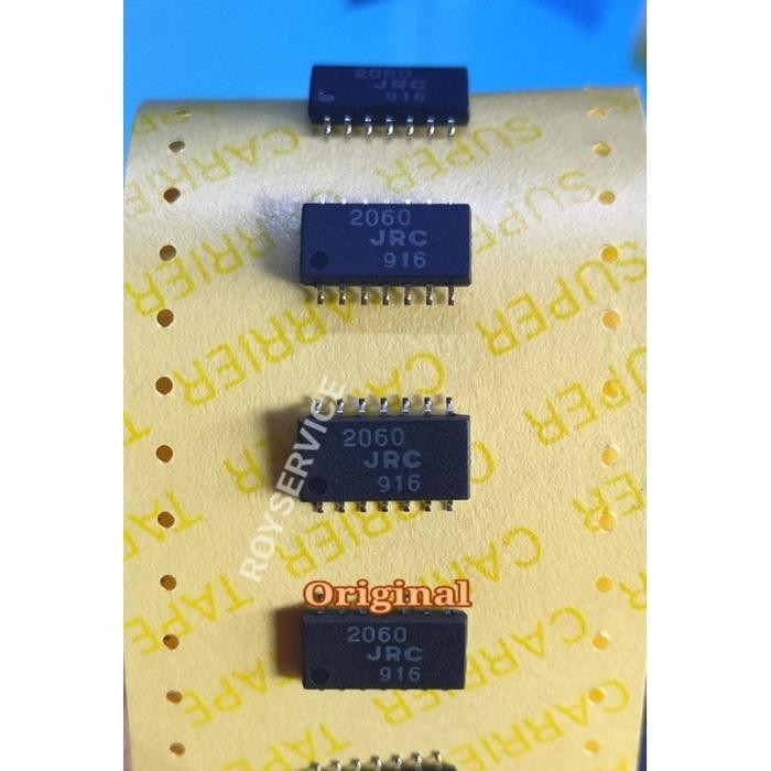 (Allthebest) JRC2060 SMD IC JRC A6013G 2060 jual sesuai iklan