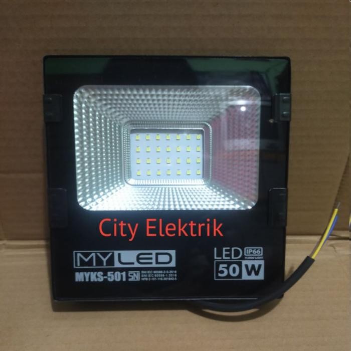 (Expert) Lampu Sorot / Lampu 50 Watt MY LED ( Putih )