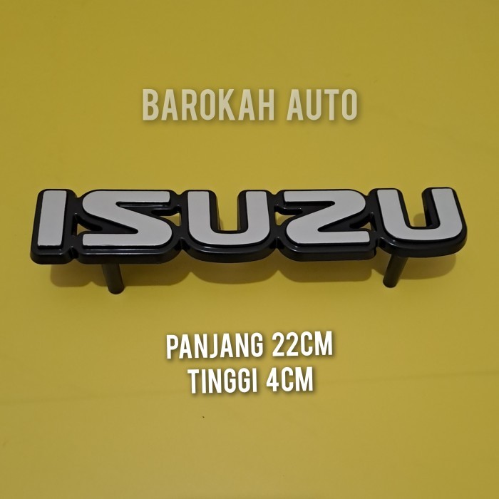 EMBLEM ISUZU UNTUK GRILL DEPAN PANTHER LAMA