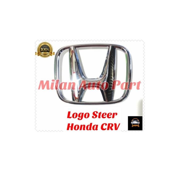 EMBLEM LOGO STEER STIR HONDA CRV 2004 - 2012 ORIGINAL