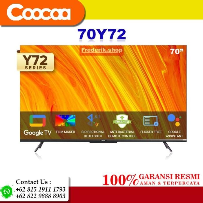 [Expret] Coocaa 70CUC6500 Android 10 Smart TV 4K UHD LED TV 70 Inch CUC6500