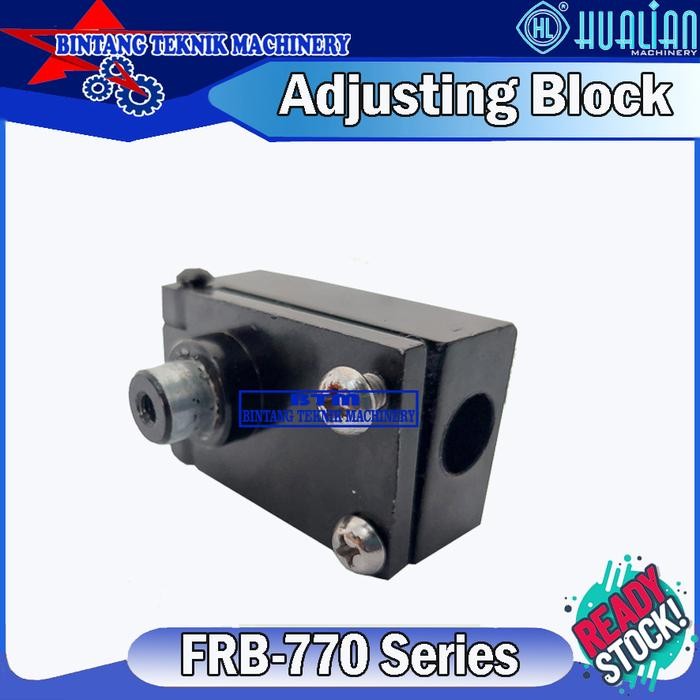 ADJUSTING BLOCK SPAREPART CONTINUOUS SEALER FRB-770