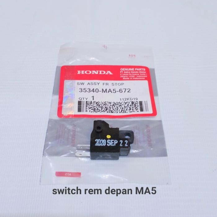 SWITCH REM DEPAN ORI HONDA SUPRA X 125,BEAT,VARIO,TIGER, MA5
