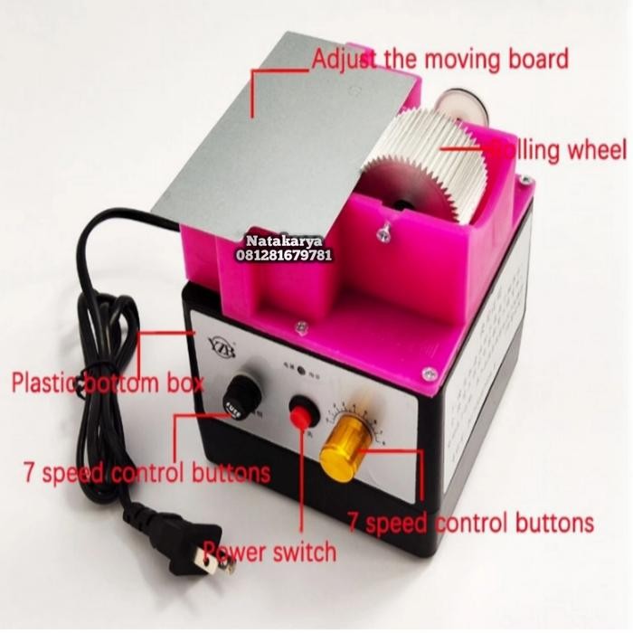 SINGLESIDE PAINTING MACHINE FOR LAETHER SHOES MESIN CAT