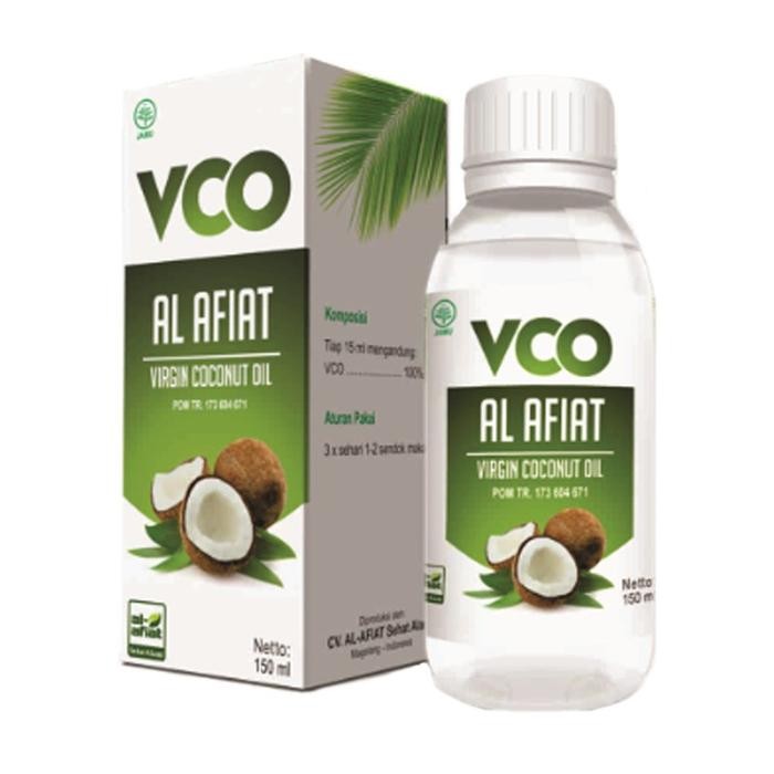 

New VCO Virgin Coconut Oil 150 ML - Minyak Kelapa Murni Spesial Al-Afiat