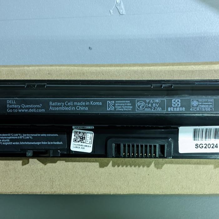 Paling Baik Original Baterai Dell Latitude 3460 3470 3560 3570 M5Y1K 40Wh
