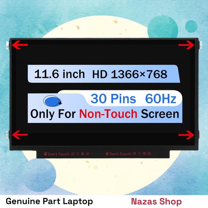 Termurah Lcd Led Laptop Samsung Chromebook 4 Xe310Xba Xe310Xba-K01Us 11.6" Hd 30 Pin