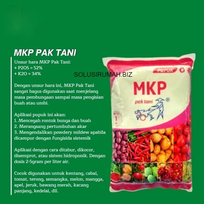 Pupuk 1kg Tanaman Pertanian MPK Pak Tani 1 kg pertanian MKP MONO 1kilo