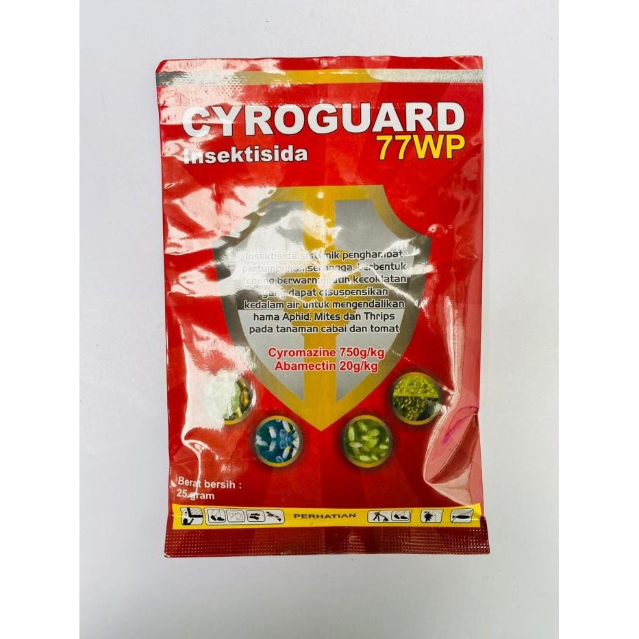 Insektisida CYROGUARD 77WP isi 25gr dari INDAH PERKASA UTAMA