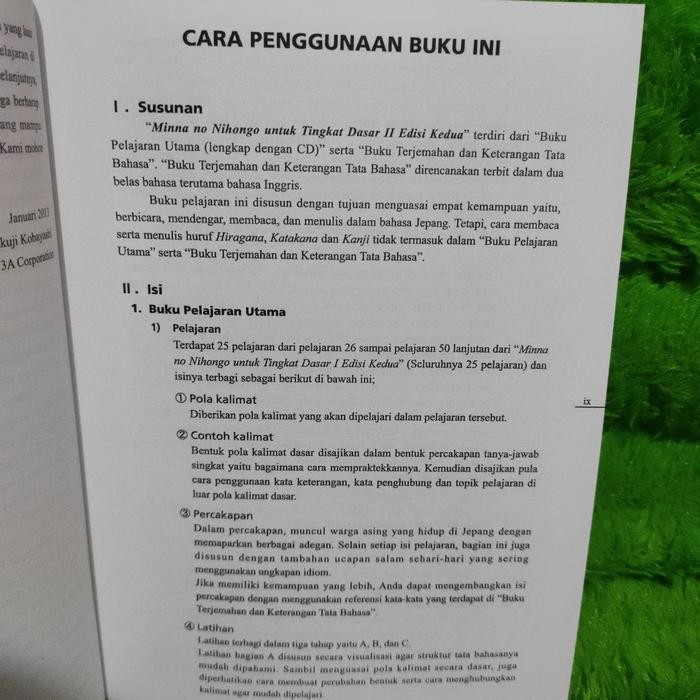 

Terlaris- Minna No Nihongo 1 & Ii Terjemah & Keterangan Tata Bahsa Versi Indones