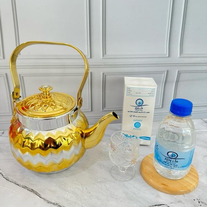 

AIR ZAM ZAM KEMASAAN 250ML ORIGINAL SAUDI ARABIA MURNI 100% OLEH OLEH HAJI DAN UMRAH