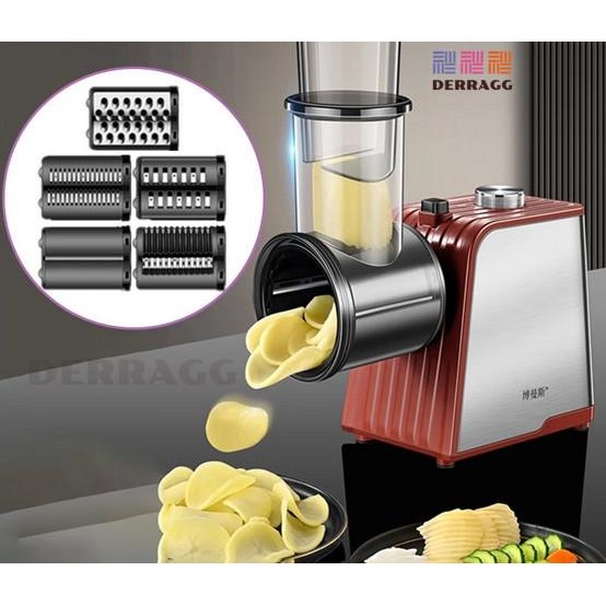 Mesin Pemotong Kentang Pemotong Sayur Listrik Alat Pemotong Sayuran Vegetables Slicer