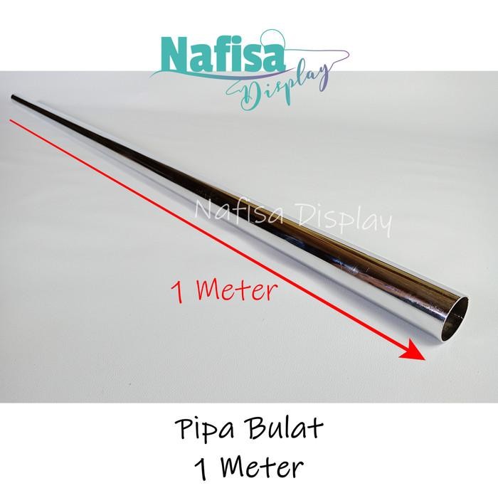 [Expert] Pipa Bulat Besi Panjang 1 Meter