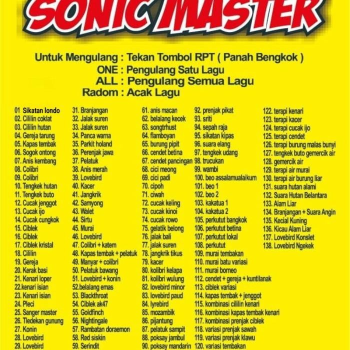 moncer masteran burung sonic mp3 go murai