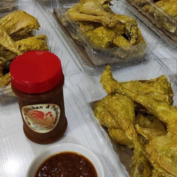 

Ayam Kampung bumbu kuning Win 5potong
