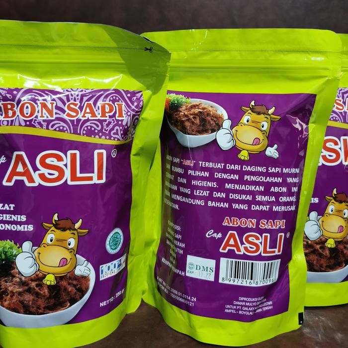 

Abon sapi cap ASLI 250 gram