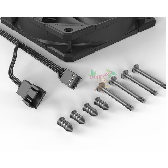 FAN ID-COOLING TF-12025-PRO BLACK 12CM CPU CASING IDCOOLING 120MM TF 12025 PRO HITAM ID COOLING