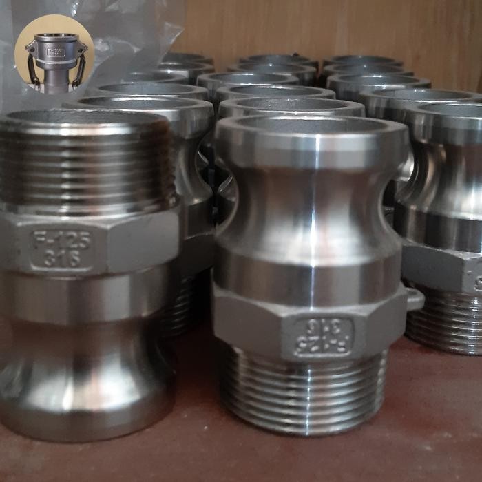 CAMLOCK COUPLING STAINLESS SS316 1 1/4"F (125 F)