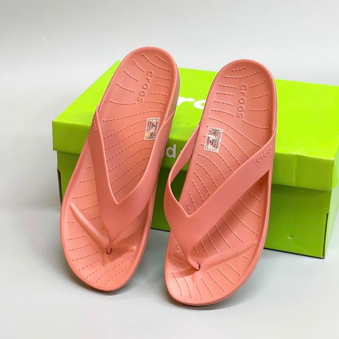 Crocs / Crocs Splash Shine Flip / Crocs Original / Sandal Jepit Crocs