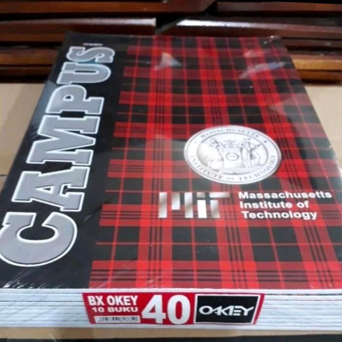 

Buku Tulis Boxy Campus Isi 50 Lembar 1 Pack Isi 10 Buku